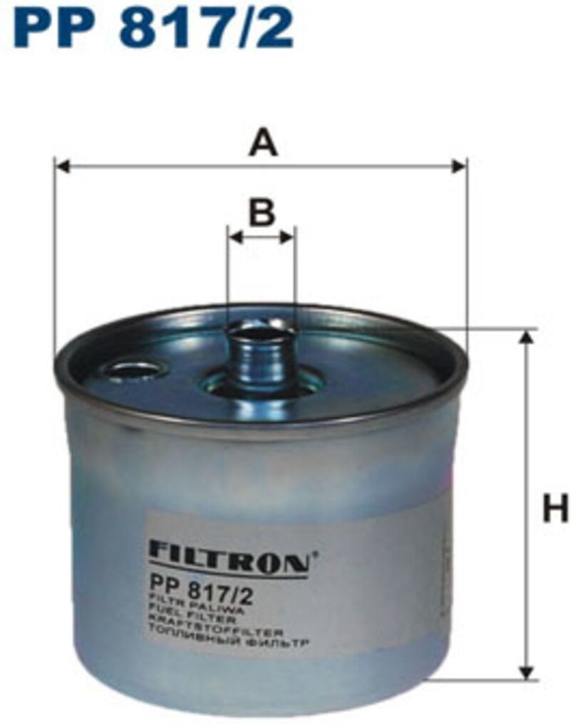 Kraftstofffilter FILTRON PP817/2