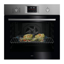 AEG OU5PB40SM Backofen 60cm Pyrolyse 9Heizarten 45Automatikprogramme 72Ltr. EEK:A++