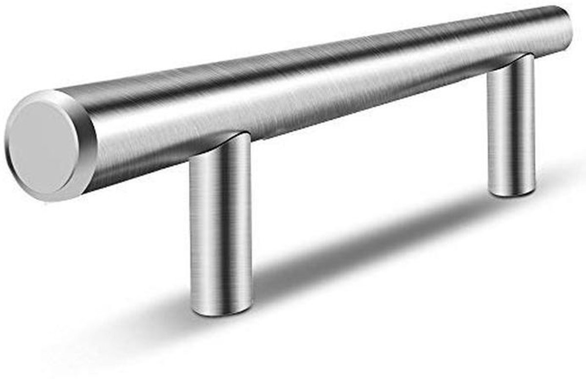 Roestvrij Stalen T-Bar Handvat Trekknoppen voor Keukenkasten en Laden - Modern Europees Ontwerp