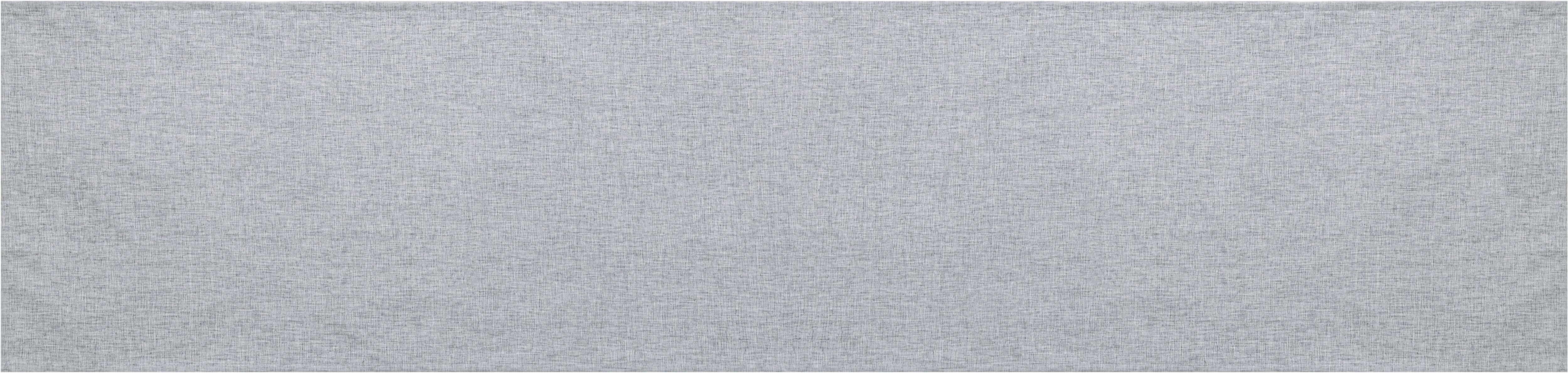 Tischläufer GOODPRODUCT "Ozzie, 1 Stück in Leinenoptik, verschiedene Grössen, Dekoration", grau, B:160cm L:40cm, Polyester, Tischdecken, Tischläufer, Formstabil & pflegeleicht, gewebtes Design, uni, Dekoration, Esszimmer grau B/L: 160cm x 40cm, 1 Stk., re