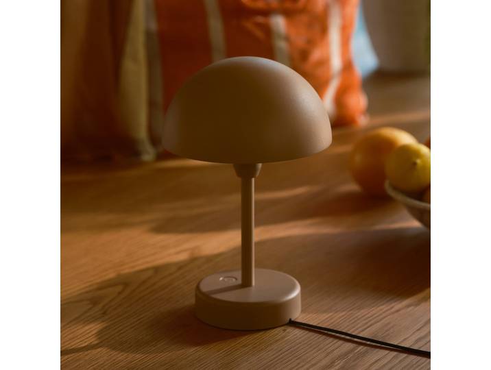 Ellen To-Go Portable Tischleuchte IP44 Braun - Nordlux - Balkon - Skandinavisch - Aluminium - Einflammig