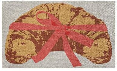 Stupell Bakery Croissant Sisal Door Mat,18x30