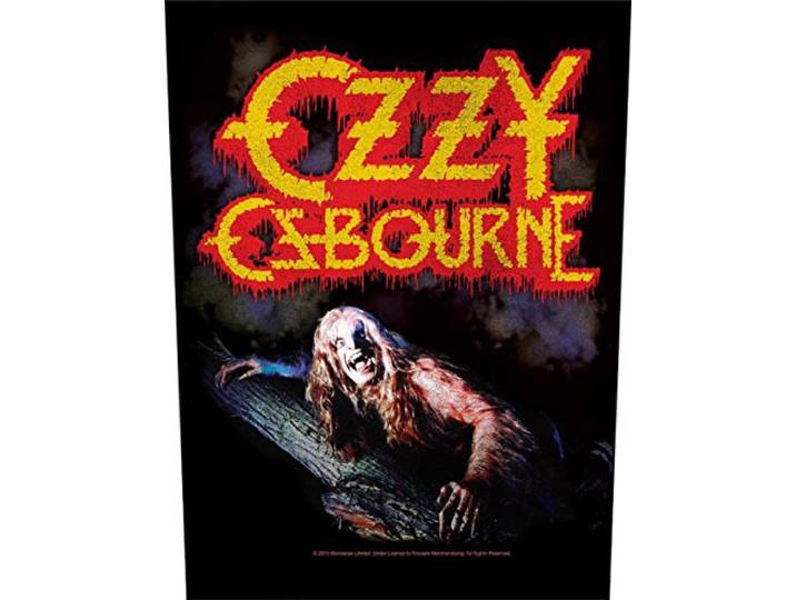 Ozzy Osbourne Grote rugpatch Bark At The Moon Multicolours