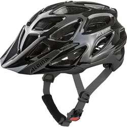 ALPINA Herren Radhelm "Mythos 3.0", Größe 52 in Schwarz Schwarz