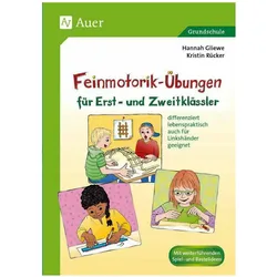 Feinmotorik-Übungen für Erst- und Zweitklässler, Schulbücher von Hannah Gliewe, Kristin Rücker