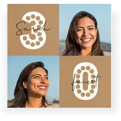 Geburtstag Einladung im Design "Glänzende Aussicht" - Musterkarte