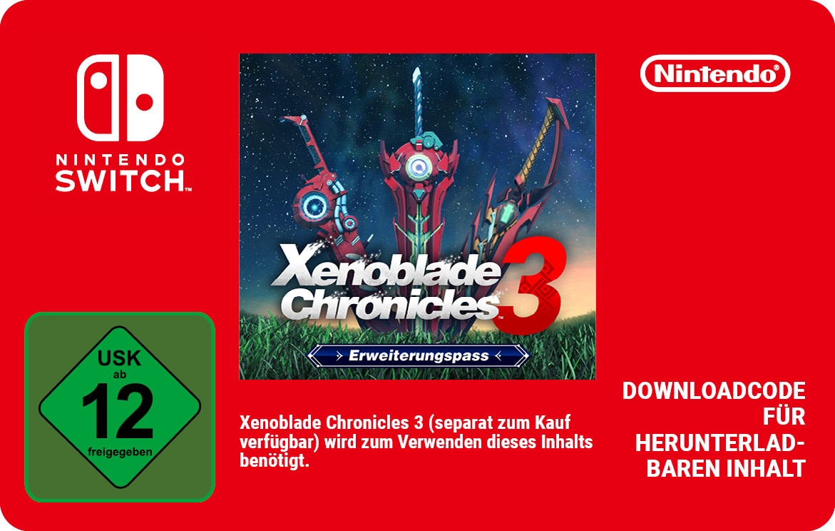 Nintendo Xenoblade Chronicles 3 Expansion Pass - Digitaler Code 4251976714491