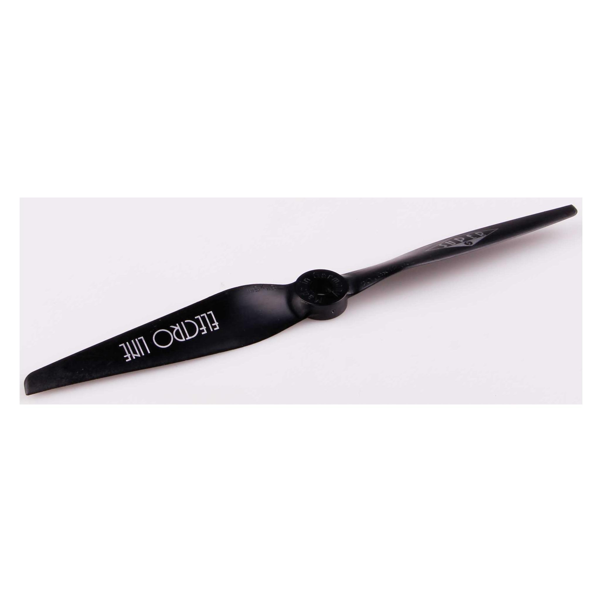 Super electro line 8x5" 20x12,5 cm schwarz 1stk.linkslaufend luftschraube (2061.8x5L.8)