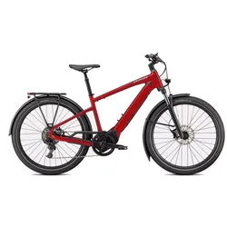Specialized Turbo Vado 4.0 Urban Bike Red Tint / Silver Reflective - M - M