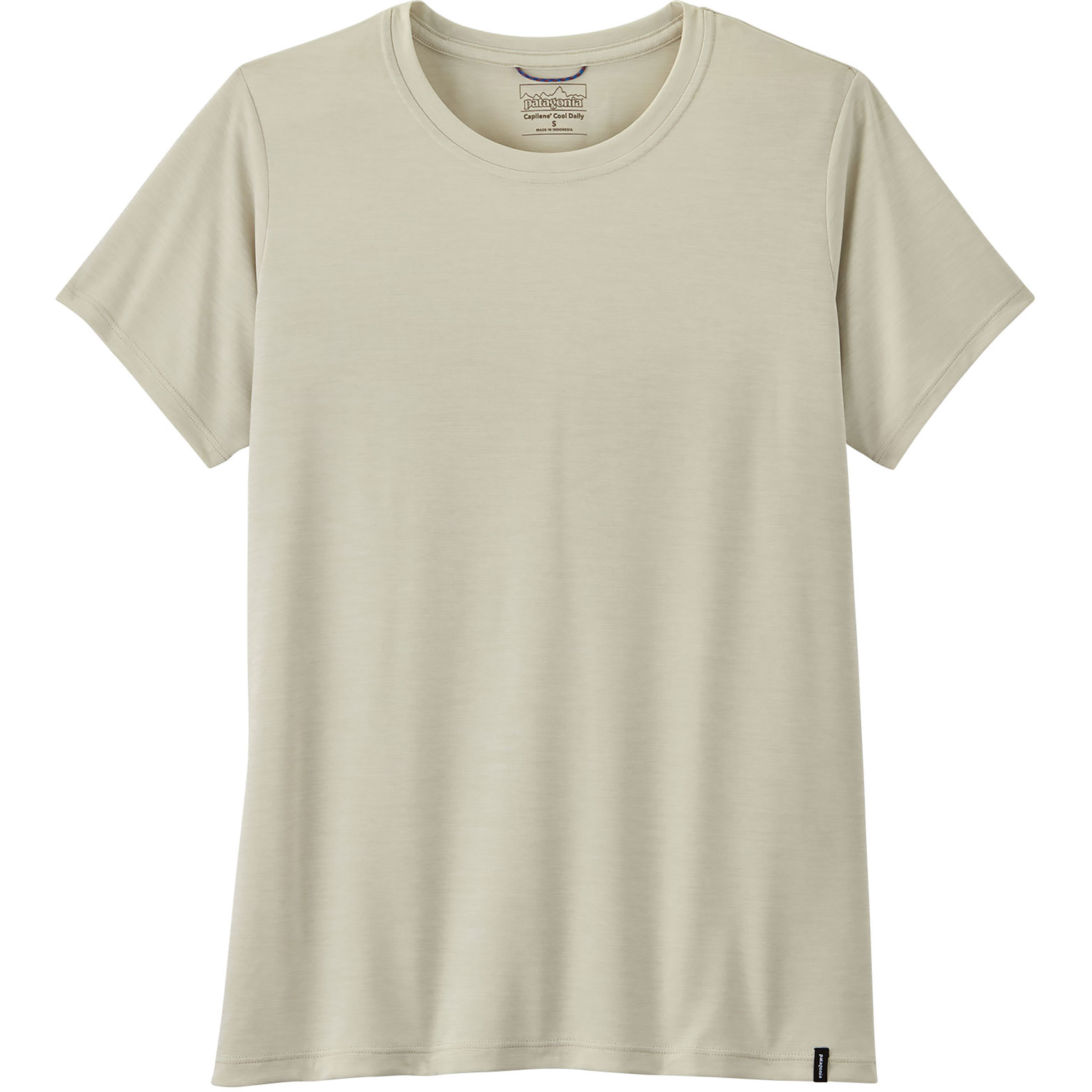 Patagonia Cap Cool Daily Damen T-Shirts beige Größe L Trekking Atmungsaktiv