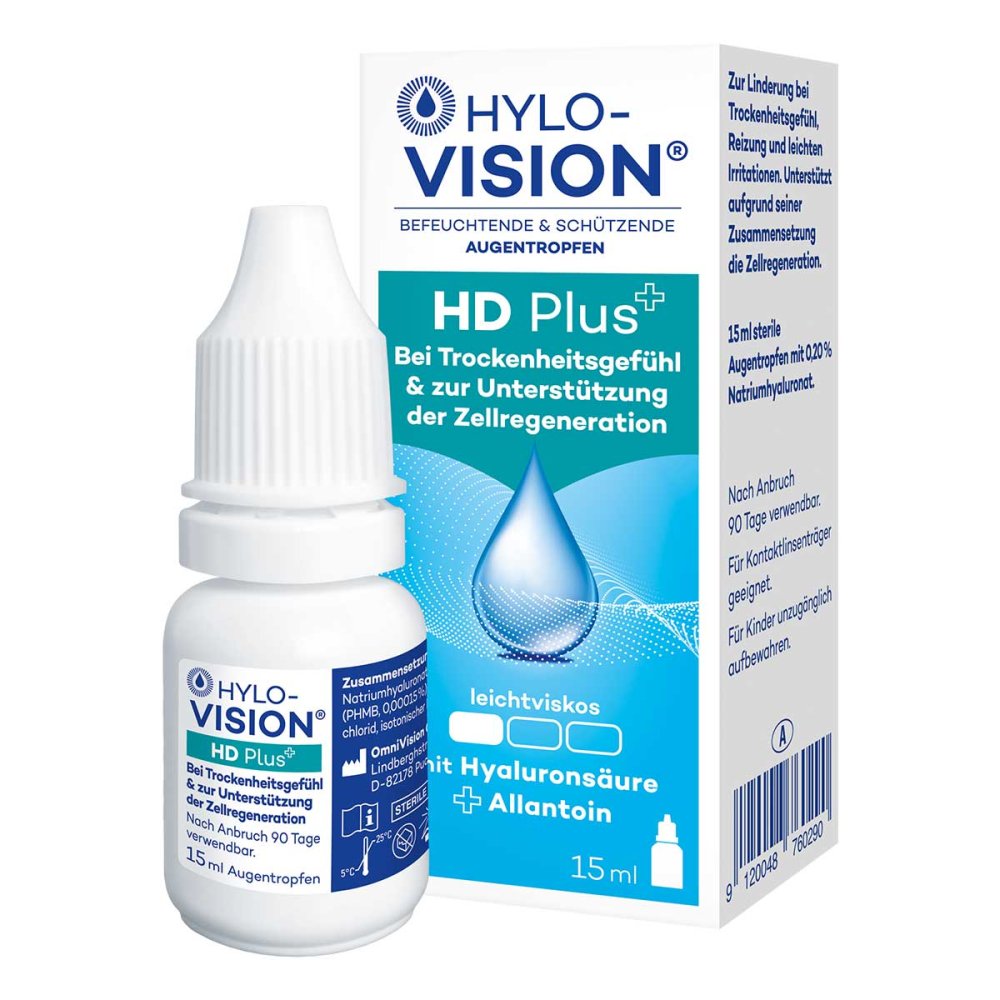 OmniVision GmbH Hylo-Vision Hd Plus Augentropfen 00660469