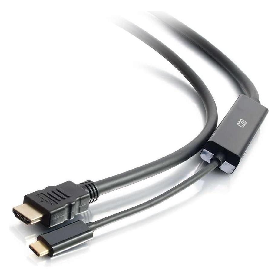 C2G 6ft/1.8m USB-C to HDMI A/V Adapter Cable (1.83 m) (C2G26889)