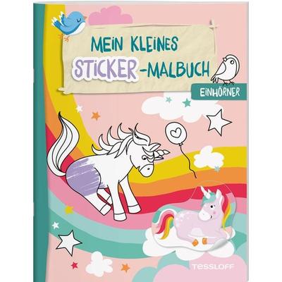 Mein kleines Sticker-Malbuch. Einhörner, Geheftet von Alberta Kiel, Tessloff Verlag Ragnar Tessloff GmbH & Co. KG, 978-3-7886-4711-7