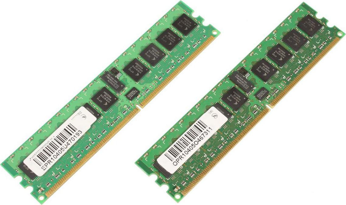 CoreParts MMC0005/2048 geheugenmodule 2GB (2 x 1GB) DDR2 400 MHz ECC