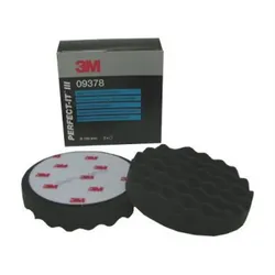 2x 3M 09378 Perfect-it III Hochglanzpolierpad grau gewaffelt Ø150mm
