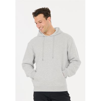 Kapuzensweatshirt NOU "Regent V2", Herren, Gr. M, grau (hellgrau), 60% Baumwolle, 40% Polyester, unifarben, normal, ohne Ausschnitt, Sweatshirts, Schmucklos