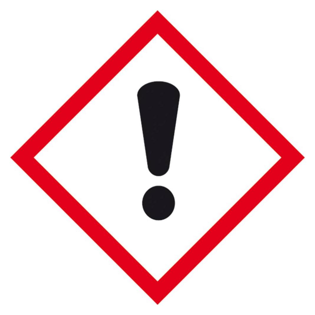 Wolk 31.B1040 GHS-Gefahrenpiktogramm 07 Ausrufezeichen Hygiene und Abstand (31.B1040)