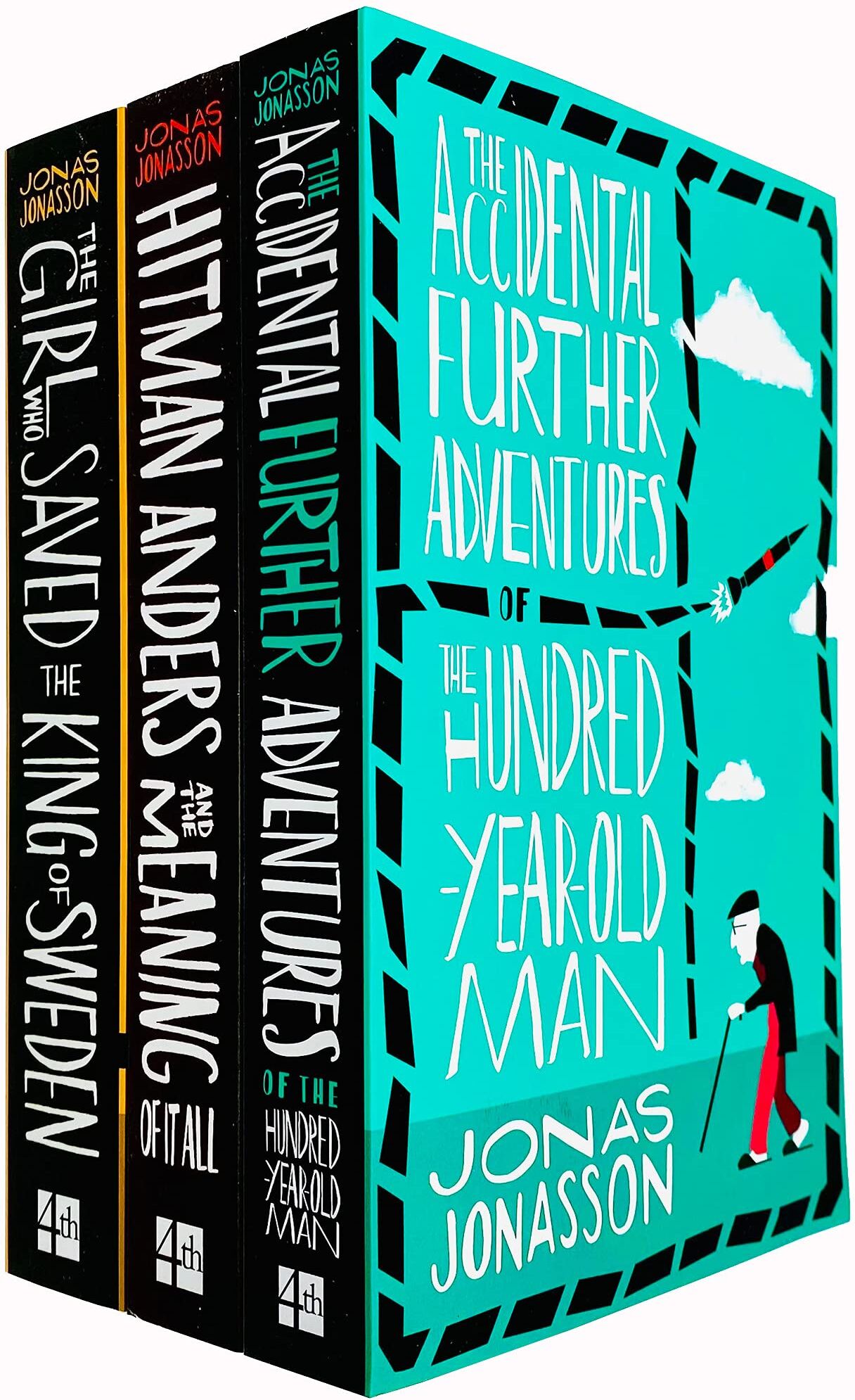 Fourth Estate Jonas Jonasson 3 Books Collection Set - The Girl Who Saved the King of Sweden & More - Bestselling Comic Fiction Paperback