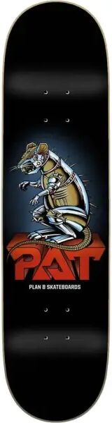 Skateboard Deck Plan B Ratt Duffy (8" - Schwarz)