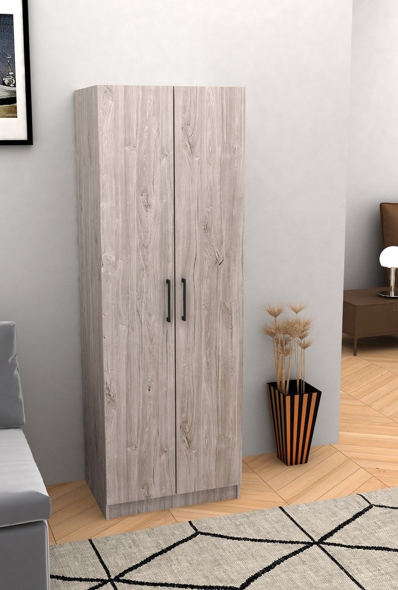Belfurn Linnenkast met 2 deuren Eden New Grey Oak