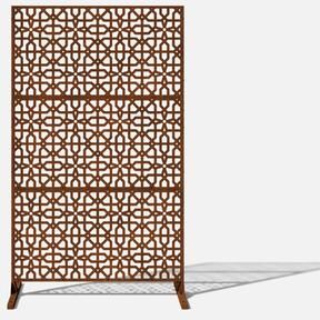 Veradek Corten Steel Screen Set