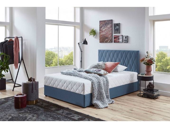 ATLANTIC home collection Boxbett Benita , inkl. Bettkasten, erhältlich in verschiedenen Größen, inkl. Taschen-Federkernmatratze