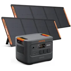 Jackery Explorer 3000 v2 Powerstation + 2x SolarSaga 200W Solarpanel