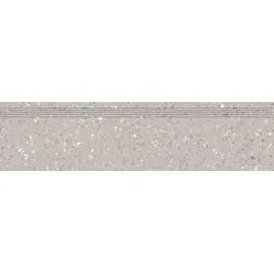 Rako Porfido Treppenfliese grau 30x120 cm matt/glanz DCPVD811.1