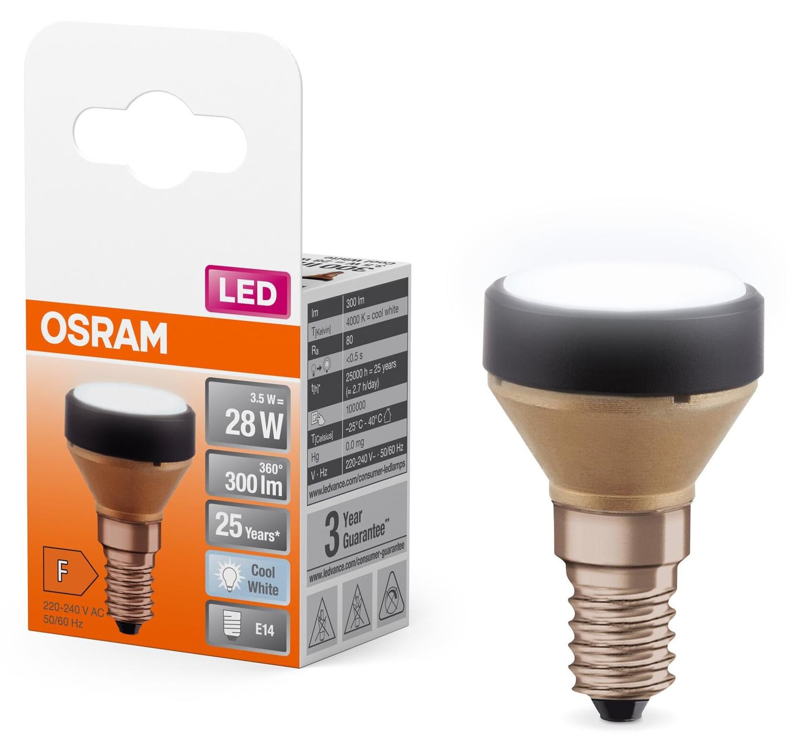 Osram LED-lamp met E27-fitting