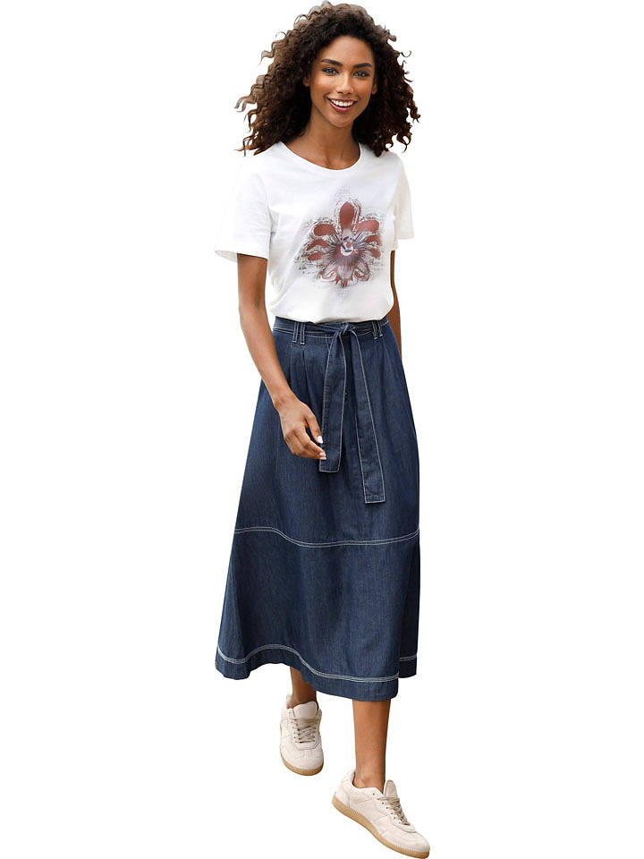 Heine Shirt in Weiß - 40