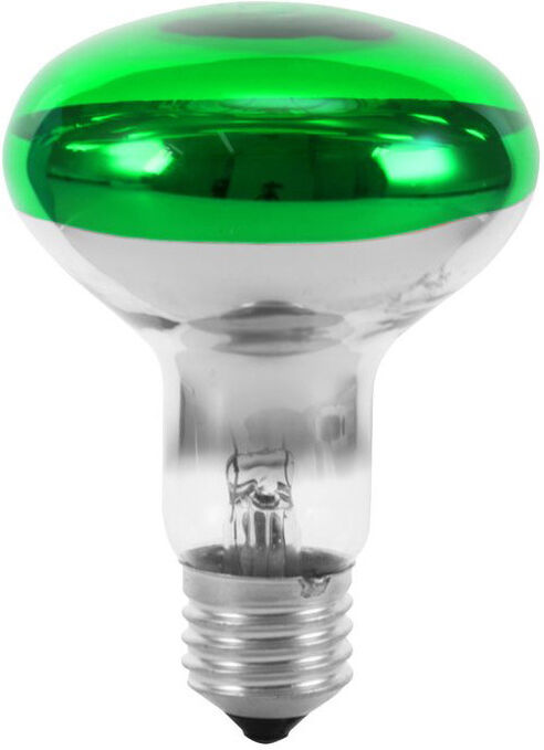 Omnilux R80 230v/60w E-27 Grün