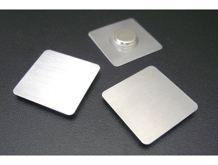 Magnet Quadrat Edelstahl 25 mm 3 Stück
