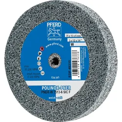 PFERD TOOLS POLINOX verpresstes Vlies-Rad PNER für Geradschleifer, Biegwellen und Schleifblöcke - 44691647