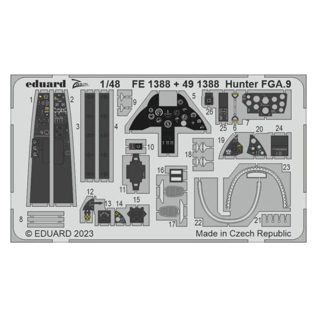 Eduard Hunter FGA.9 1/48 AIRFIX (FE1388)
