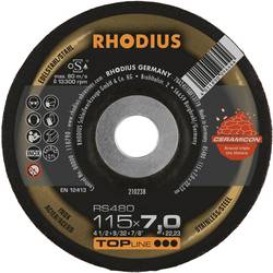 Rhodius 210238 RS480 Schruppscheibe Edelstahl, Stahl 25 St.