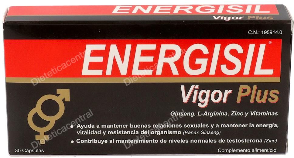 Pharma otc energisil vigor plus (ginseng+arginina) 30cap.