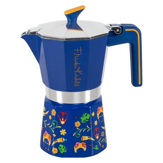Pedrini 6TZ FRIDA KAHLO, blau (6 Tassen) (02CF154)