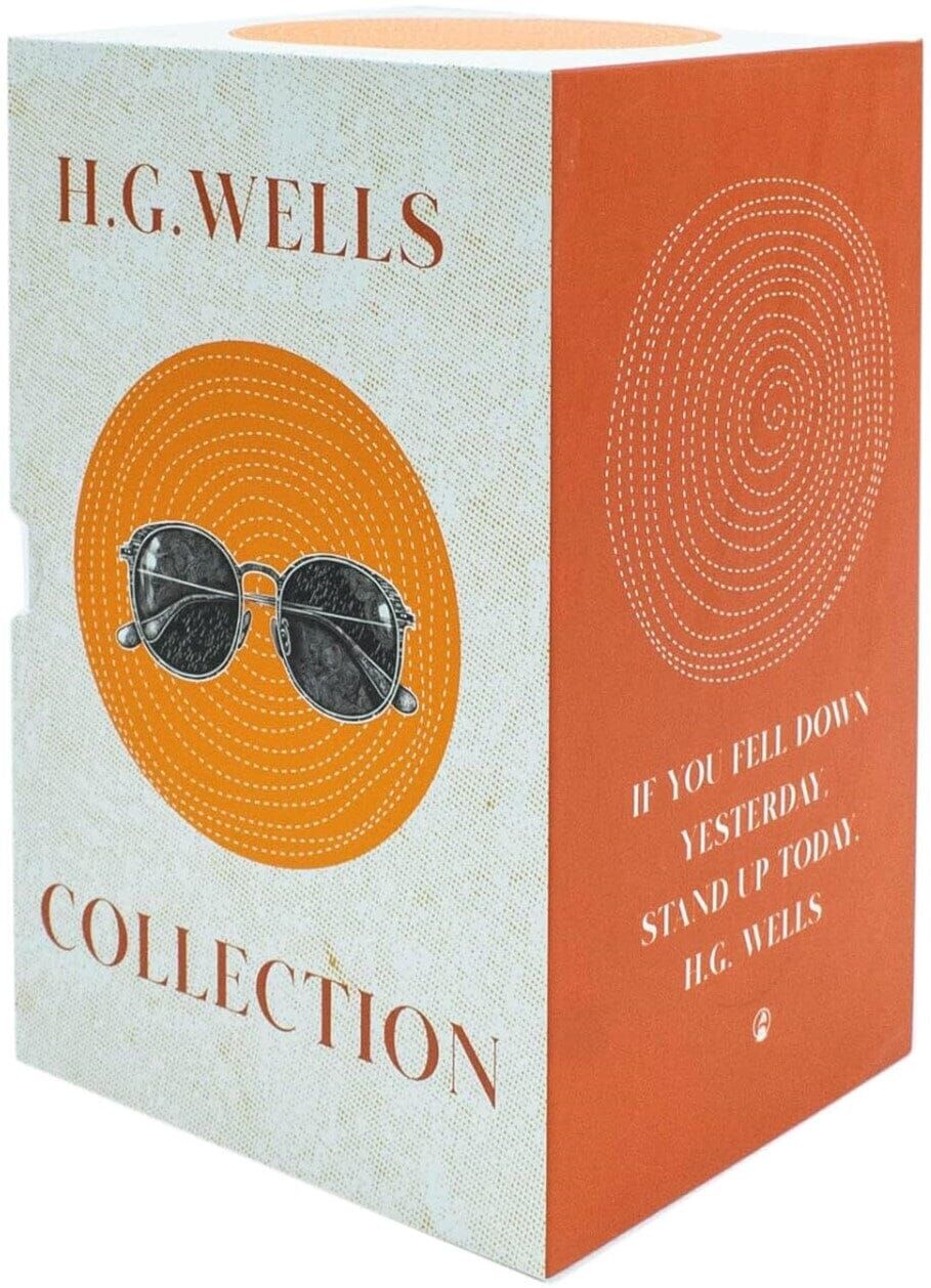The Complete HG Wells 8 Books Collection Box Set - Fiction - Hardback Classic Editions