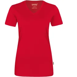 Damen V-Shirt "COOLMAX®" 187 - 3XL - Rot