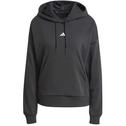 adidas Essentials S Logo French Terry Hoodie Damen - black/white