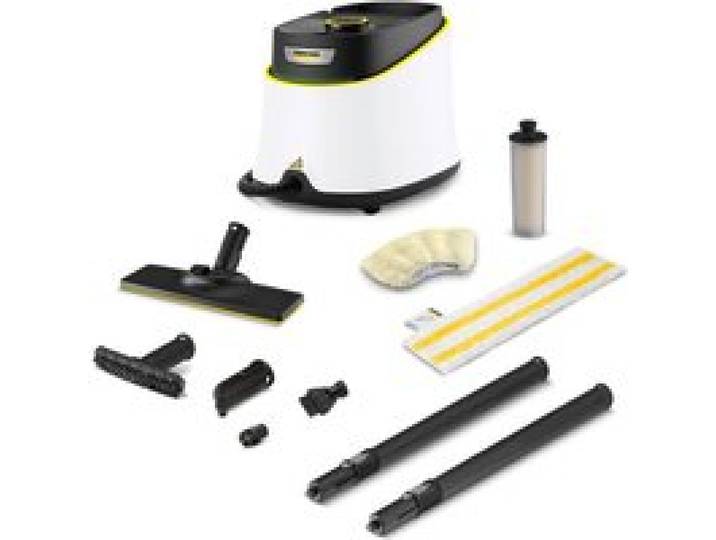 Nettoyeur vapeur Karcher SC 3 Deluxe Easyfix - Pression 3.5 bar- Débit vapeur 40 g/min- Temps de chauffe rapide- Kit sols Easyfix