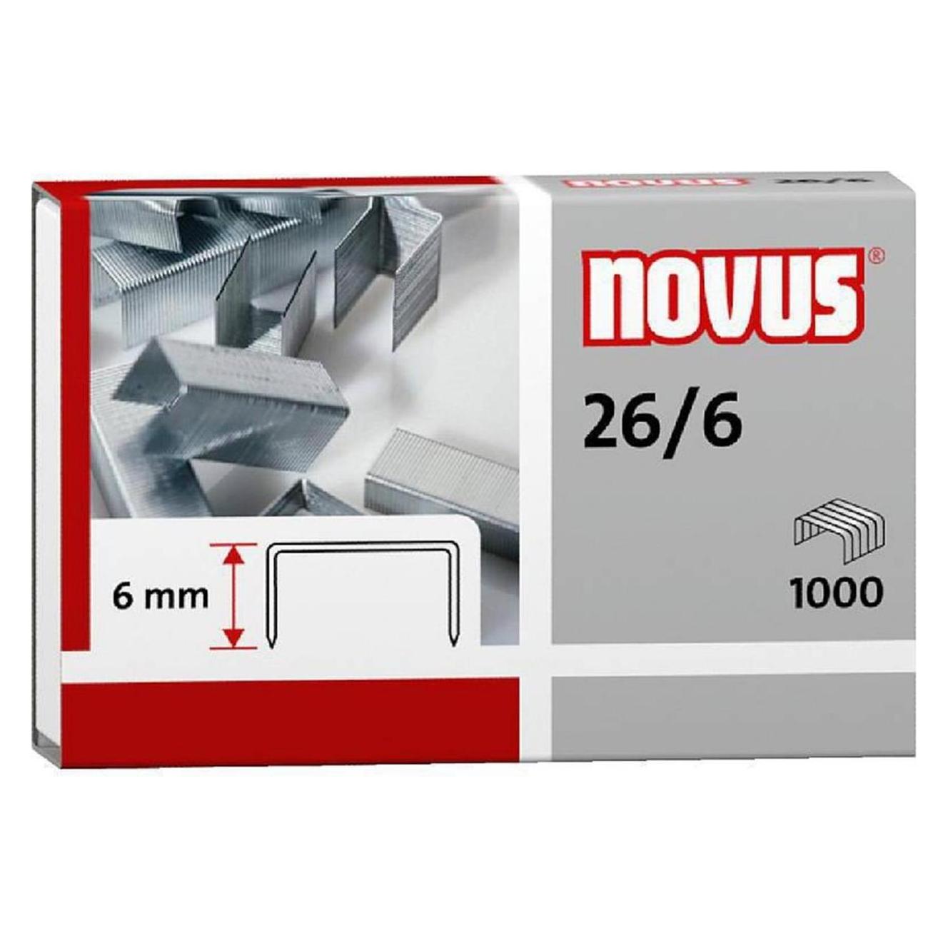 Novus Heftklammern (26/6 040-0056)