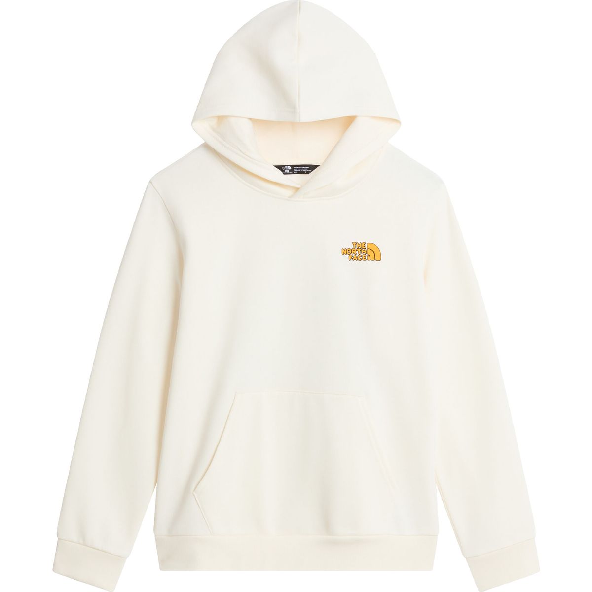 The North Face Teen B Outdoor Regular Hoodie - Graphic white dune (QLI) S NF0A8JGZQLI-S