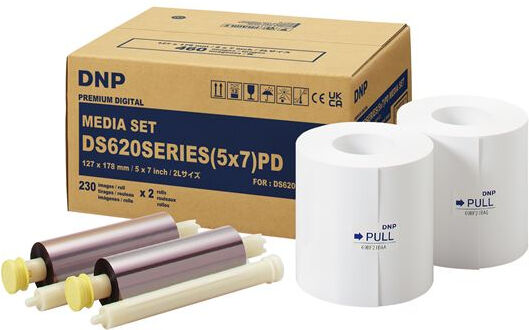 DNP Paper DM57620 2 Rolls / 230 Prints 13x18 für DS620