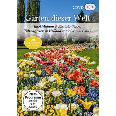 Gärten dieser Welt - Insel Mainau & Klassische Gärten/Tulpengärten in Holland & Mediterrane Gärten [2 DVDs], DVD