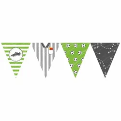 Wimpelkette Fussball Party
