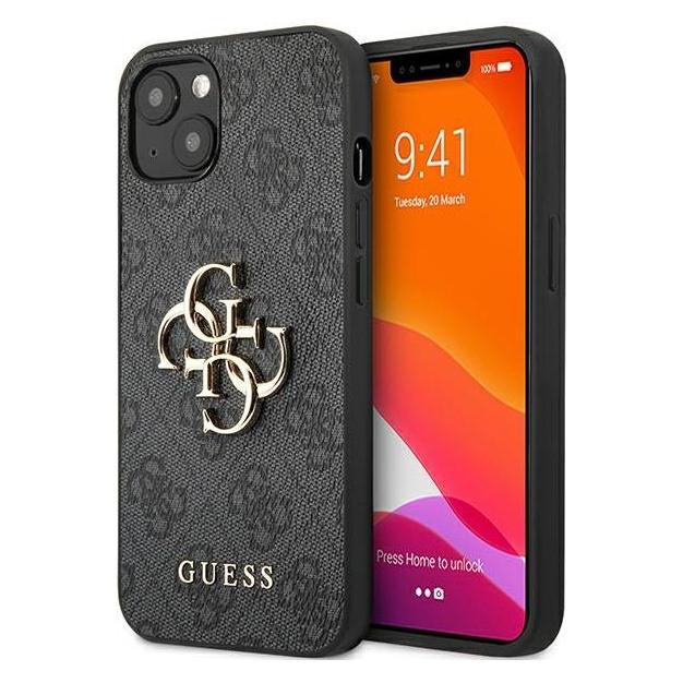 Guess Hard Cover 4G Big Metal Logo (Apple iPhone 13) (GUHCP13M4GMGGR)