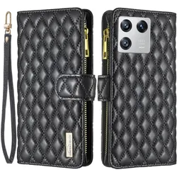 Binfen Color Xiaomi 13 - BINFEN Brieftaschen Hülle schwarz (Xiaomi 13), Smartphone Hülle, Schwarz