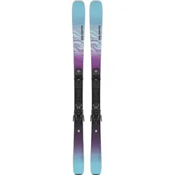 SALOMON Damen All-Mountain Ski E STANCE W 80 + M10 GW L80, Größe 167 in Schwarz Schwarz
