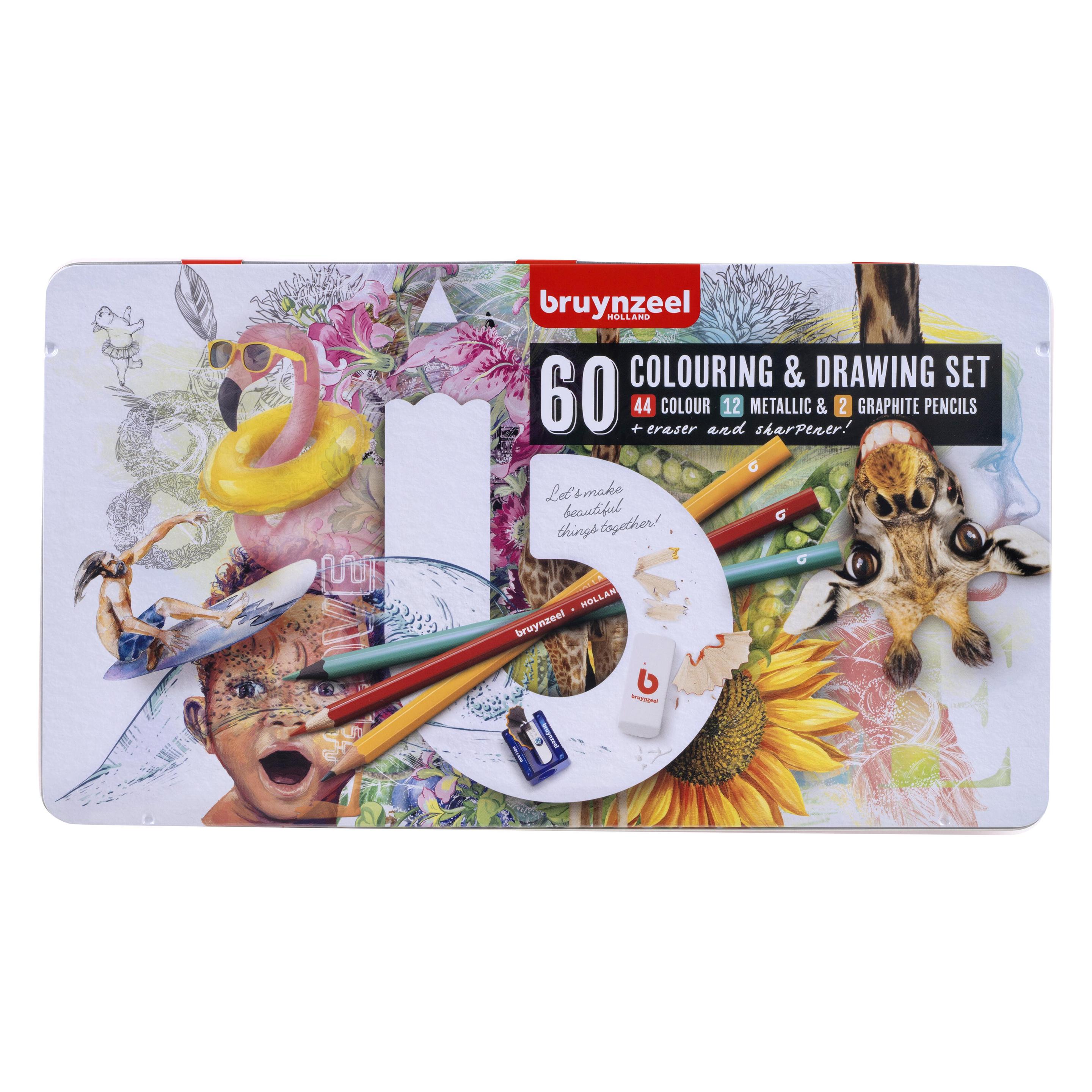 Bruynzeel Farbstifte Set Artists 60-teilig (60x) (60312907)